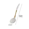 Juego de Utensilios de Cocina con Mango de Silicona Colador Espátula para Freír Cuchara para Sopa Espátula para Freír Utensilios de Cocina para el Hogar Espátula Cuchara para Cocinar Juego de 6 Piezas