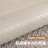 Cojín de sofá estilo japonés de imitación algodón y lino, apto para todas las estaciones, fijo, cojín de asiento antideslizante, lujo ligero, sensación de alta gama, cojín de sofá de fila recta