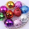 4cm cm Sino de Natal Fosco Chaveiro Pingente de Bolsa Sino de Metal Recortado Galvanizado Sino Cinco Estrelas