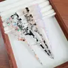 Peine de Acetato Transfronterizo Antiestático Vintage de Gama Alta para Mujer para Peinado en Casa Pinza para el Cabello para Flequillo y Línea del Cabello con Cola Puntiaguda