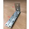 Acessórios para Quadro Negro Deslizante Suporte de Canto Suporte em L Estrutura Lateral do Quadro Negro Roldana Protetor de Canto Superfície de Reposição do Quadro Negro