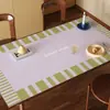 Mantel individual de mesa de comedor lujoso y de alta gama, impermeable, a prueba de aceite, resistente al calor, lavable, mantel para mesa de centro, resistente a altas temperaturas, nuevo modelo 2025