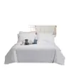 Fronha de Cetim Branca Pura 60s para Hotel Fronha de Hotel Fabricante de Roupas de Cama de Hotel Peça Única