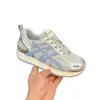 Sapatos Femininos de Verão Novos Malha Respirável Sapatos de Treino Moral Versão Coreana Feminina Tênis Planos Versáteis Tênis Casuais Sapatos Forrest Gump