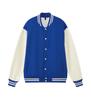 Chamarra de Uniforme de Béisbol con Logo Impreso, Chamarra Estilo Coreano Otoño e Invierno, Uniforme de Béisbol para Hombres y Mujeres, Uniforme de Equipo, Ropa de Trabajo Educativa Holgada