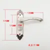 Cerradura de baño de acero inoxidable cerradura de baño de acero inoxidable cerradura de pestillo simple fabricantes de cerraduras de baño al por mayor y al por menor
