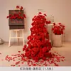 Cascata Flor Artificial Flor de Aniversário Arranjo de Mesa Arranjo de Flores Decoração com Flores Artificiais Arranjo Cerimônia de Entrega Flor Biônica Tecido de Seda