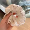 Elástico de cabelo suave e versátil para sair, scrunchie modelo novo 2026 estilo coreano, tiara de renda feminina com senso de atmosfera, atacado