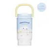 Taza térmica co-branded Sanrio Hello Kitty para estudiantes, portátil con asa, vaso de agua de dibujos animados, estilo lindo y femenino