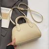Estilo Simples Gentil Estilo Super Popular Cor Sólida Bolsa de Boliche de Mão Estilo Coreano Bolsa Transversal Elegante Moderna Versátil Feminina