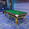 Mesa de Billar Comercial Grande T6, Mesa de Billar Pequeña Estándar Estilo Chino y Americano Bola Ocho Negra, Snooker Apertura Tienda Guangdong