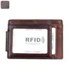 Fábrica direta atacado retro masculino clip carteira de ouro rfid titular do cartão porta-cartão Amazon AliExpress Novo