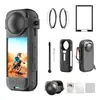Aplicável para Kit de Proteção Insta360 X5 Protetor de Lente de Câmera Panorâmica Anti-risco Anti-queda Acessórios HD