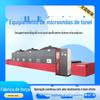 Máquina de torrefação de microondas de camarão tipo túnel de frutos do mar de baixa temperatura de cozimento e cura equipamento de edição máquina completa 304