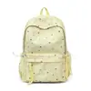 Nova mochila estilo ins estrelada para estudantes do sexo feminino, bolsa escolar fofa de grande capacidade para alunos do ensino fundamental e médio, mochila casual para viagem
