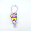 Funda de PVC de dibujos animados para botella de gel antibacterial, superventas transfronteriza, funda protectora de resina hecha a medida para botella trapezoidal de 30 ml, botella de perfume con cordón
