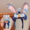 Faixa de Cabeça com Chapéu de Policial Judy Disney Orelhas de Coelho Zootopia Acessório de Cabelo Estilo Parque de Diversões para Mulheres