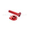 Acelerador giratorio GOOFIT de 7/8" con palanca de sujeción, color rojo, apto para motocicletas todoterreno de 50 cc a 125 cc.