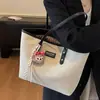 Bolso Tote Grande Casual y de Moda para Mujer 2025 Nuevo Retro Gran Capacidad Bolso de Hombro Ropa de Trabajo Casual Bolso de Axila Moderno