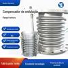 Aço Inoxidável 304 Compensador Corrugado Jdz Junta de Expansão Soldada Tubulação de Vapor Flange Junta de Expansão Metálica Flange Dupla