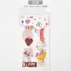 Set de Pegatinas para Diario, Pegatinas Washi Artísticas y Lindas, Material de Verano para Bodas y Viajes, Pegatinas Decorativas, Artículo Popular de Celebridad de Internet