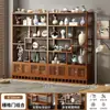 Pavilhão Duobao Prateleira Antiga Sala de Estar Novo Estilo Chinês Sala de Chá Vitrine de Chá Doméstica Estante de Exibição Multicamadas Econômica