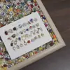 100 Decoraciones Mixtas de Aleación para Uñas, Brillantes de Colores, Gemas para DIY, Accesorios Versátiles Brillantes para Uñas