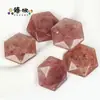 Variedad de Colgantes de Piedra Más Vendidos Transfronterizos: Colgantes Facetados Hexagonales de Lapislázuli y Amatista, Piedras Sueltas para Joyería DIY