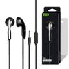 Auriculares intraaurales de cabeza plana VPB S8 con control de cable universal, micrófono, subwoofer, tapones para los oídos, tapones para los oídos de karaoke, auriculares estándar americanos