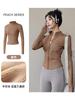 Estilo Novo de Primavera Roupa Fitness Jaqueta de Yoga para Mulheres 2026 Top Esportivo Profissional Treinamento de Pilates Corrida