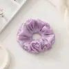 Gomas de Pelo Plegables de Colores Estilo Coreano para Primavera y Verano para Mujer, Ligas para Cola de Caballo, Accesorios Versátiles para el Cabello, Nuevo Modelo 2026, Bandas para el Cabello que No Dañan