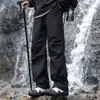 Pantalones de Asalto para Exteriores 2025 para Hombre, Primavera y Otoño, Pantalones Cargo Funcionales, de Montañismo, Cortavientos e Impermeables, Holgados, Rectos, Casuales