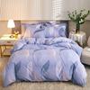 Juego de cuatro piezas de lijado acolchado de algodón, sábana para cama individual, doble, para dormitorio de estudiantes, funda de edredón, juego de tres piezas de cuatro piezas, una generación de cabello