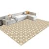 Alfombra de sala de estar de cachemira de imitación transfronteriza, mesa de centro, sofá, felpudo resistente a la suciedad, área grande de cobertura total para sala de estar, felpudo antideslizante absorbente para pies