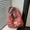 Bolsa Chaleco de Retazos de Doble Cara Nuevo Retro Verano 2025 Bolso de Hombro Bolsa de Compras de Gran Capacidad Bolso Tote Bolsa de Celebridad de Internet para Mujer