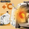 Impermeable Engrosado para Patinete Eléctrico, Manta de Invierno a Prueba de Viento con Forro de Franela y Forro Polar, Cubierta Impermeable a Prueba de Viento para Montar, Cobertura Completa para Motocicleta