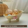 Caixa de Sabonete Drenante Estilo Girly de Luxo Leve para Uso Doméstico, Porta Sabonete Simples, Saboneteira, Caixa de Armazenamento para Pós de Maquiagem com Design Drenante