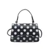 Bolsa Feminina Casual Estilo Coreano de Bolinhas, Bolsa de Ombro Transversal Simples e Estilosa, Nova Bolsa Transversal Estilo Relaxado para o Dia a Dia 2026