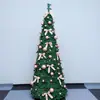 Árvore de Natal Dobrável e Extensível Conjunto para Casa Decorações de Natal Árvore Torre de PVC 1.8m Modelo Novo Exclusivamente para Vendas Transfronteiriças