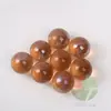 10 peças de bolinhas de gude de vidro transparente rosa de 18 mm 1,8 cm bolinhas de gude vermelhas d'água 22 mm bola decorativa bolinhas de gude brinquedos