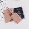 Porta-passaporte transfronteiriço capa de proteção para passaporte bolsa para passaporte pode ser definido LOGO bolsa para documentos de identificação com cartão de papel etiqueta de bagagem conjunto atacado