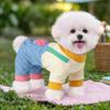 Ropa Nueva para Cachorros Primavera y Otoño Mascota Bichón Maltés Tracción Perros Pequeños Tirantes de Cuatro Patas