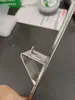 Sujetadores de clip para refrigerador, clips de refrigerador tipo cajón, estantes apilables para vitrinas, accesorios para estantes, soportes para refrigeradores de cuatro puertas