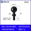 Adaptador de Tornillo de Cabeza de Bola Metálica Trípode Cámara Equipo de Fotografía Soporte para Teléfono Soporte para Cámara Accesorios