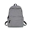 Mochila de Estilo Japonés Fresca y Sencilla a Cuadros de Colores Caramelo para Estudiantes de Secundaria y Preparatoria, Mochila Casual y Elegante de Gran Capacidad