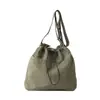 Nova Bolsa Saco de Cordão de Grande Capacidade para Mulheres 2026, Bolsa Transversal Casual Estilo Japonês, Bolsa de Ombro Único Estilo de Rua para o Dia a Dia