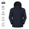 Nueva Norma Nacional Parka de Plumas 3 en 1 para Hombre Cortavientos Impermeable Cálida Chaqueta para Mujer Ropa de Exterior Senderismo Montañismo
