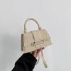 Bolso de mano de mujer de moda retro, bolso pequeño para mujer, nuevo 2023, versátil, bolso de mensajero con temperamento, pequeño bolso cuadrado para mujer