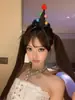 Accesorios para disfraces de Halloween: Pinzas para el pelo de calabaza y asta de ciervo, accesorios fotográficos de garra de fantasma peculiares, adornos para el pelo y decoraciones