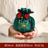 Saco de presente de Natal, saco criativo de pelúcia com embalagem de fruta da paz, saco de presente de Natal para crianças, saco de presente de doces para jardim de infância
